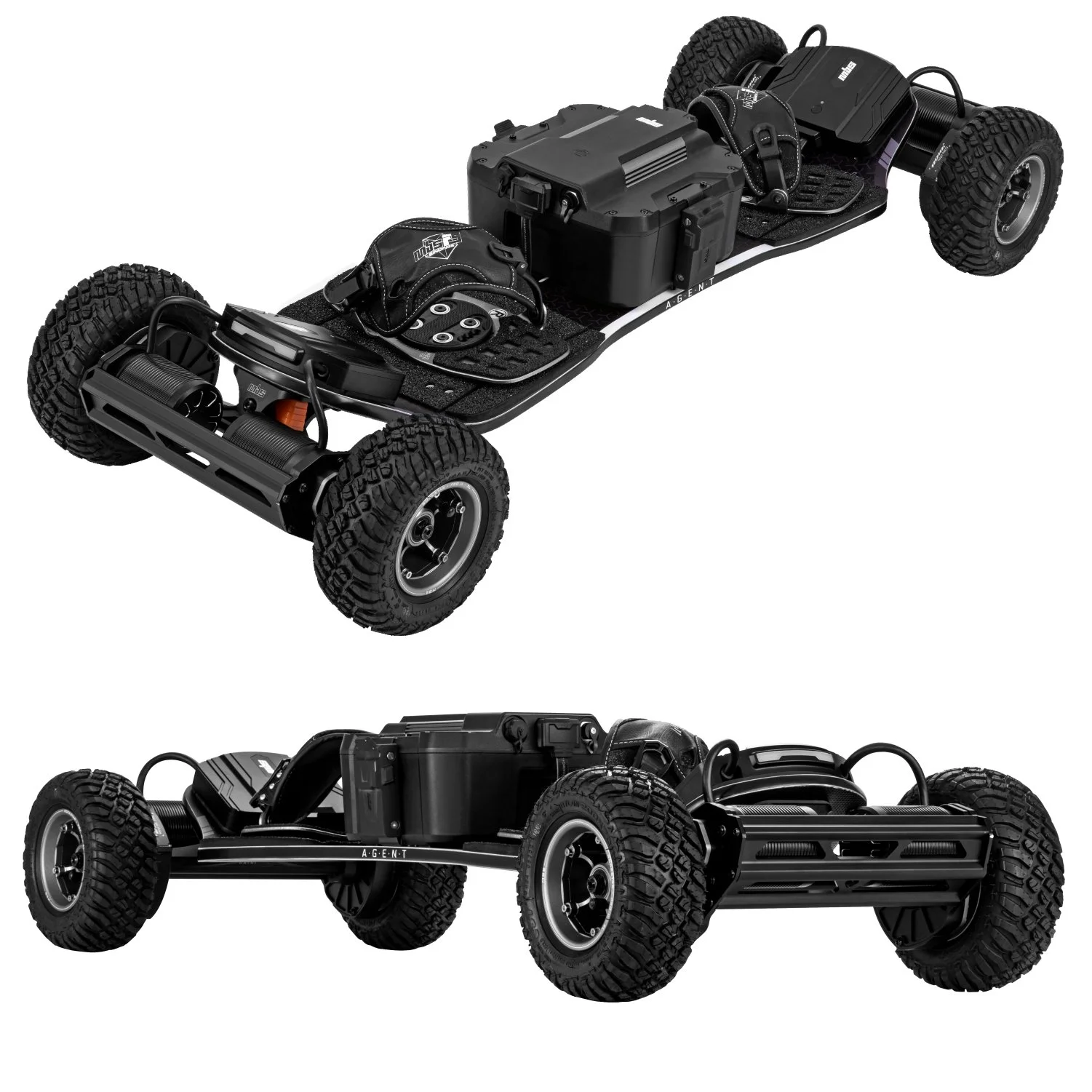 MBS AGENT EXPLORER 4WD - Electric Mountain Board — MBS.COM